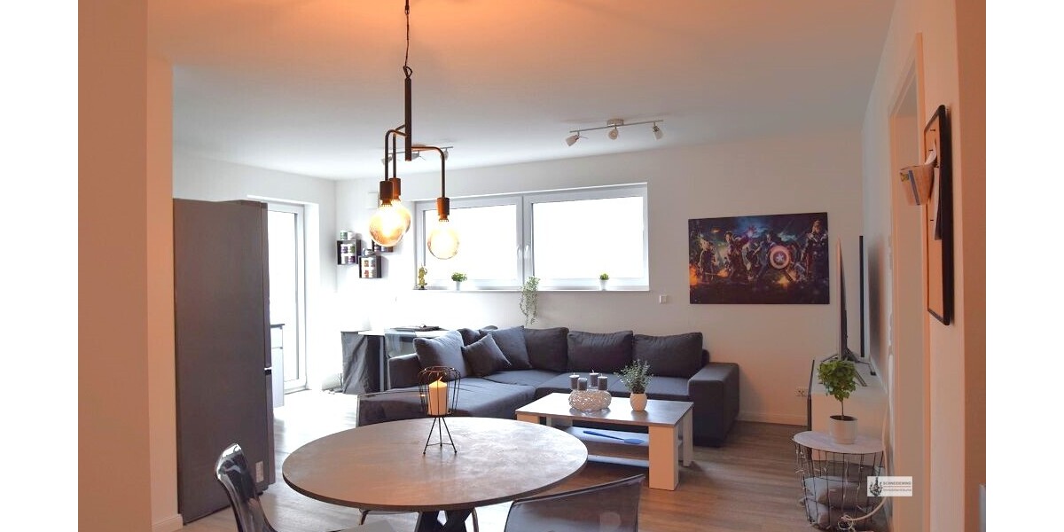 Blick ins Wohnzimmer