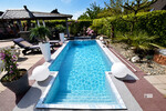 Urlaubsfeeling jeden Tag – Modernes Einfamilienhaus mit Pool, Whirlpool & PV-Anlage - Einfamilienhaus Syke Syke | Angebot:27090927